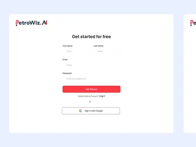 Login & Signup UI Concept ai login signup auth ui authentication authentication ui create account forgot password login screen login signup login signup page login signup ui onboarding product design registration ui sign up form signup navigation signup screen signup ui ui design web design welcome screen