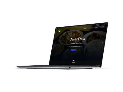 Amar Food – Authentic Asian Flavors amarfood bangla branding clean design dribbble showcase figma food foodui foodweb indian logo minimal modern ui ux website