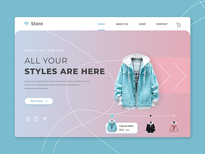 Fashion - Hero Section Concept creativedirection designinspiration dribbbledesign ecommercedesign fashiondesign fashionui herosection interfacedesign landingpage luxuryfashion minimaldesign modernui styleinspo uiuxdesign webdesign webflowdesign