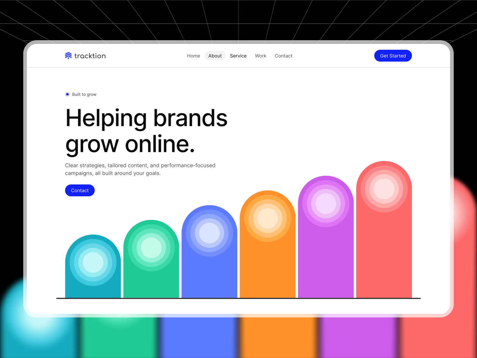 Tracktion — Digital Marketing & Agency WordPress Theme agency theme branding design design agency digital agency theme drag and drop marketing theme multipurpose theme portfolio theme premium theme responsive design service provider wordpress wordpress theme
