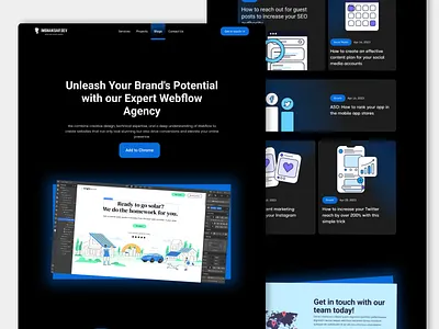 Building Brands That Convert — Creative Agency Landing Page agencywebsite branddesign creativeagency designagency designinspiration landingpage portfoliodesign ui uiux uiuxdesign webdesign