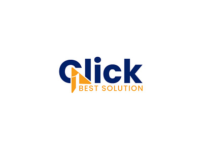 1 Click Solution 1 click logo branding click logo click solution logo design graphic design icon iconic logo illustration logo logotype minimalistlogo modernlogo ui