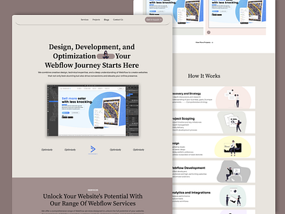 Next-Gen Agency Landing Page — Minimal & Bold UI agencywebsite creativeagency designagency dribbbledesign figma herosection landingpage minimaldesign uiuxdesign webdesign webflowdesign