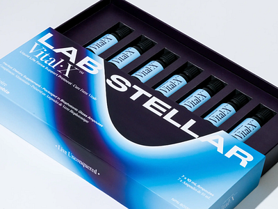 Lab Stellar | Brand Identity & Packaging Design box brand brand identity branding editorial lay out logo packaging packaging design typography web design
