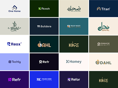 Logos & Marks Collection |Logo Folio abstrcut mark logo brand book brand kit brand style guidelines branding business logo flat logo gradeint iconic identity logo collection logo design logo foli logo folio 205 logo symbol minimalist logo modern unique logo