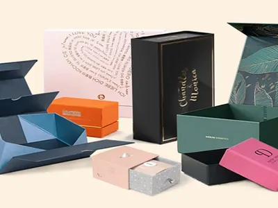 Elite Rigid Boxes 3d branding logo