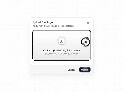 Upload Modal figma illustration modal ui upload ux