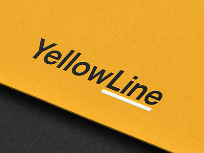 Yellow Line brand branding effendy furniture holding identity interior lettering letters line logo logotype manufacturer supplier supply turkey typography wordmark yellow