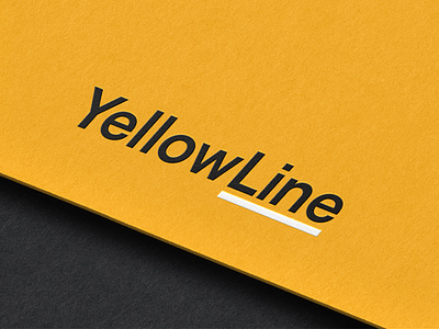 Yellow Line brand branding effendy furniture holding identity interior lettering letters line logo logotype manufacturer supplier supply turkey typography wordmark yellow