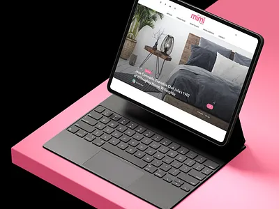 Blog and Magazine Website branding business clean design editorial graphic design information journal landing page logo magazine mimi vanderhaven modern news newsletter post trendy typography uiux webflow