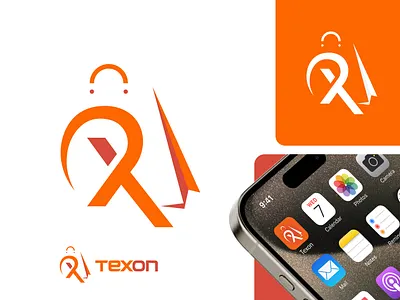 Logo Design - "Texon" adobe illustrator bag bag factory brand brand identify branding design e commerce factory graphic design illustrator lettermark logo logo design logo designer logotype texon typgraphy wordmark