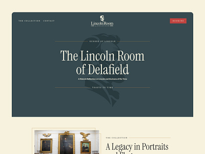 The Lincoln Room american artwork contact form delafield wi gallery landing page lincoln lincoln portraits museum usa web development website design