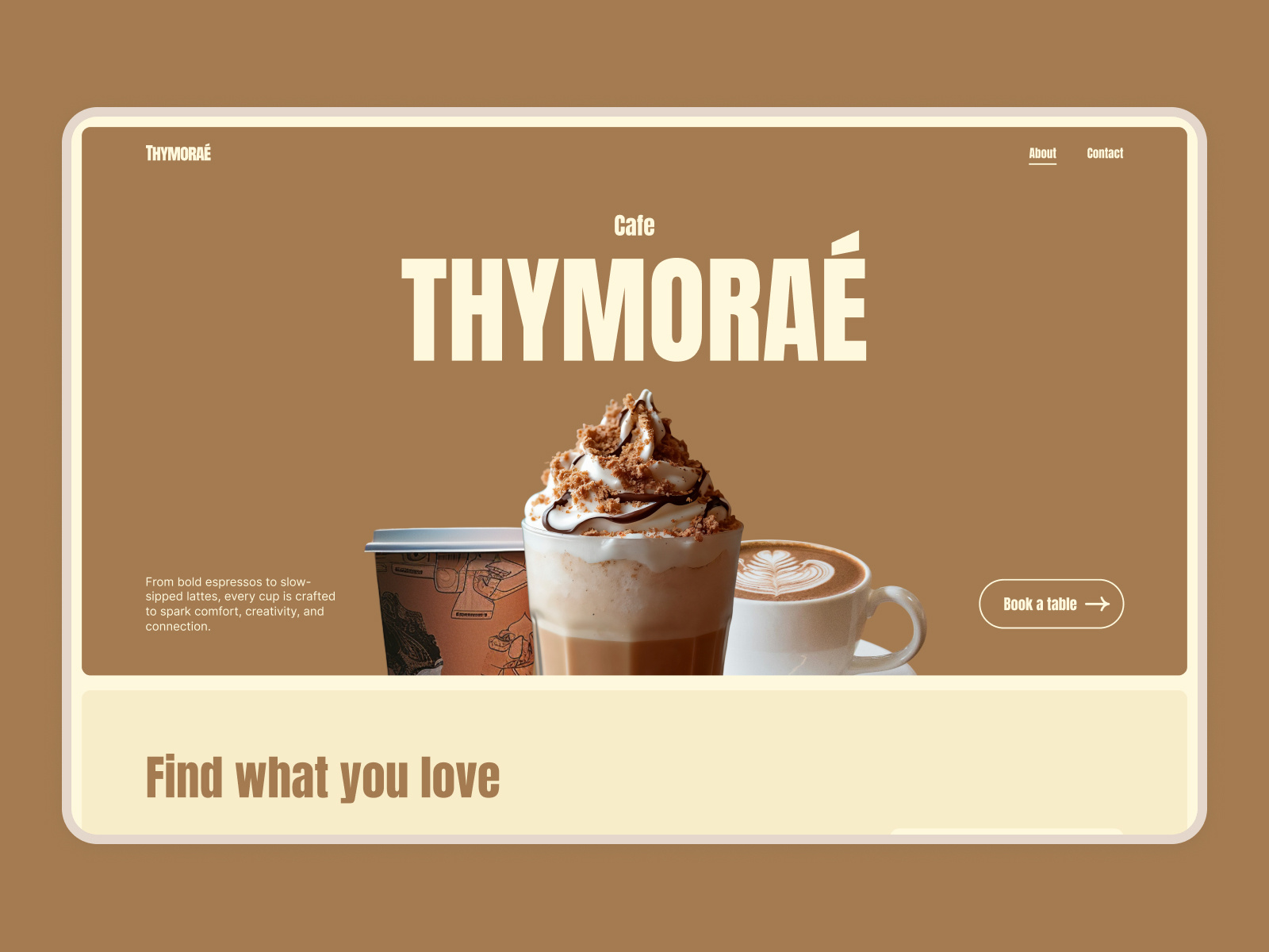 Thymoraé — Cafe & Restaurant WordPress Theme agency theme branding design drag and drop food drinks multipurpose theme premium themes ready themes responsive design restaurant theme wordpress wordpress theme
