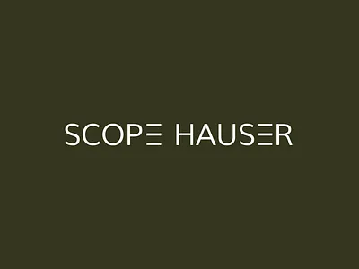 Scope Hauser Brand Guideline brand guideline branding broker graphic design logo realestate