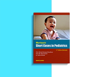 Murtaza’s Short Cases in Pediatrics – Book Cover Design book cover design medical book cover medical design pediatrics book print design
