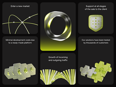 Platform Advantages – 3D Visualization, Tech UI/UX 3d 3d art 3d design 3d graphics 3d render 3d vizualization cg clean dark mode interface minimal modern product design tech branding ui design ui ux design user experience user interface ux design web design