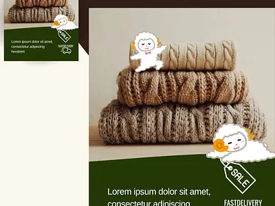 Sweater Weather ad canva clothes content creator content design design facebook ad fall fashion freelancer graphic design insta post instagram feed marketing social media social media design social media post sweater weather winter