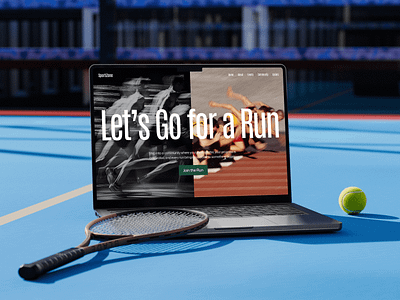 Running Sport Website Design athelte website branding design figma graphic design illustration logo run running running athlete running website ui uiux ux web design