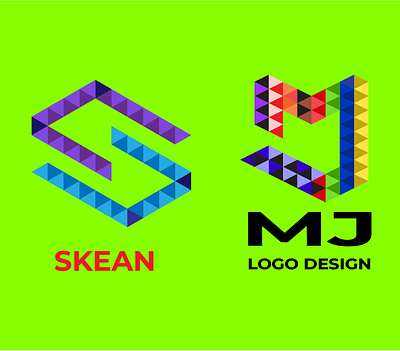 Geometric logo design branding dribble logo fiverr logo flat flat logo geometric logo graphic design illustration logo logo design minimalist logo modern logo upwork logo vector