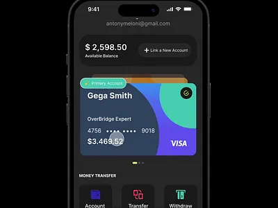 Card_Swipe Does the interaction feel smooth and intuitive? app behance brand branding card cardanimation cardswipe design dribble figma graphic design illustration intreaction job mobile swipe ui uiuxdesign ux