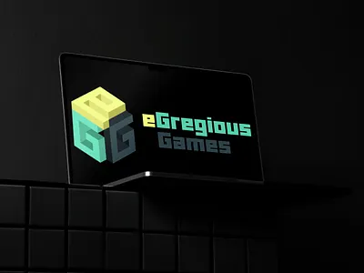 eGregious Games - Brand Identity brand identity brand logo branding esports game dev gaming gaming industry geometric isometric logo logo design logomark logotype vector