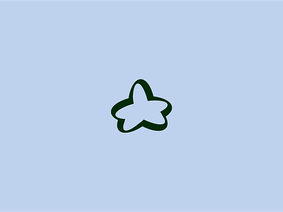 Star minimalist cartoon logo drawing galaxy kids