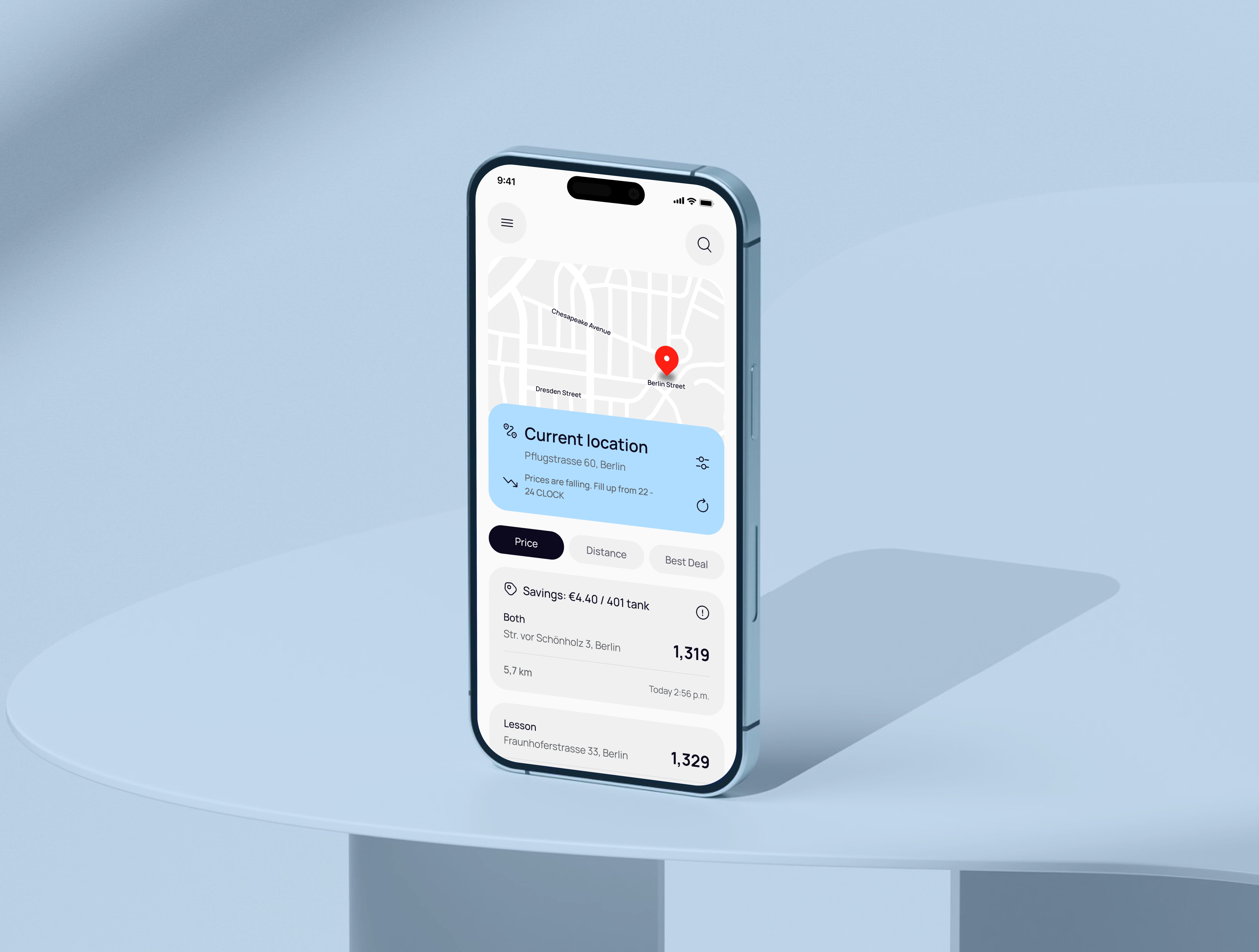 Petrol Fueling app android app design fuel app fuel finder fuel map fuel station gas delivery gas station app ios map masud rana palash mobile app navigation app petrol app refuel smart fuel finder ui ux