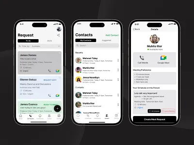 FlexCal — Smart Scheduling App calednarapp ios mobile scheduling ui uiux
