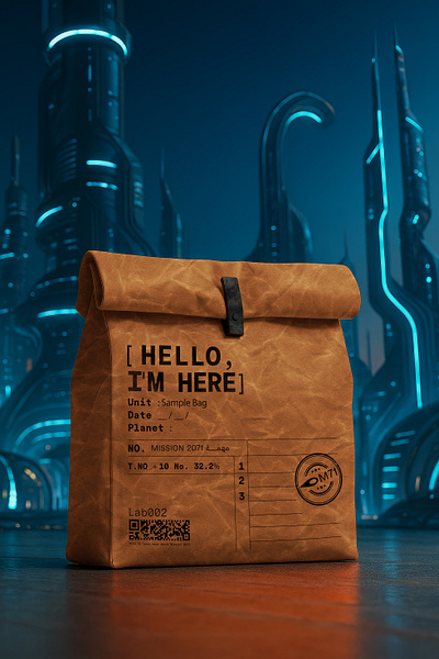 M71 Collection Tote Bag 3d rendering branding design future futuristic design graphic design illustration rendering