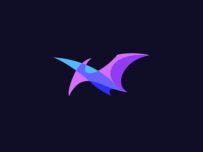 Pterodactyl dino mark abstract creative dino dino logo dinosaur logo logo design modern pterodactyl tech