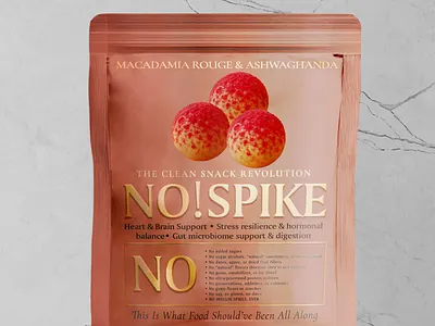 Graphic Design for No!Spike Products 3d 3d rendering branding design food products graphic design rendering visualization