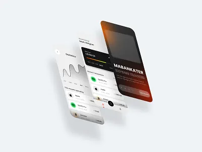 MABANKATER - MANAGE EXPENSES app design app ui app ui design app ui ux app ui ux design branding design illustration mobile ui ui