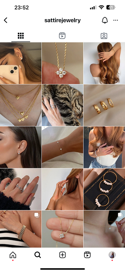 Sattire Jewelry Social Media Management