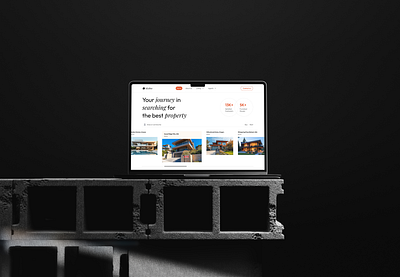 Skyline Real Estate Website Design architecture showcase clean website hero digital property platform elegant web layout house marketplace design housing website design interactive property search luxury property site minimal property site modern real estate platform orange accent web design premium realty ui property listing ui real estate branding real estate saas ui real estate website responsive web ui trust driven interface user focused design ux for listings