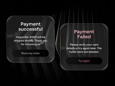 Flash message 3d animation dailyui glass liquid liquid galss motion graphics ui