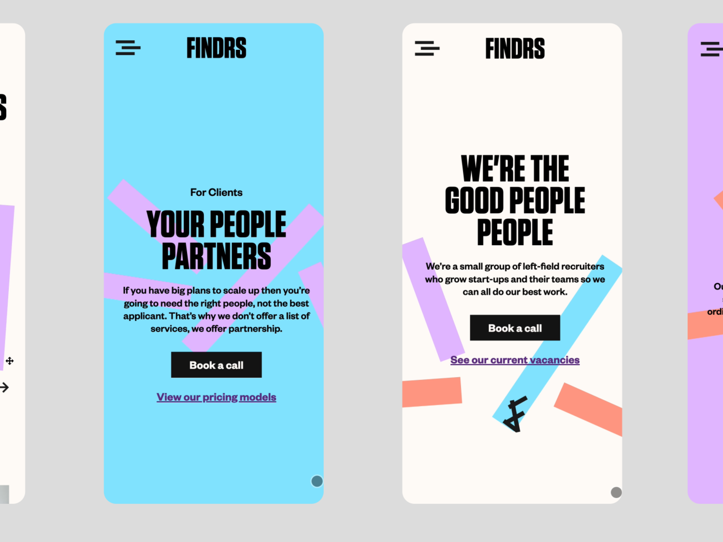 Findrs Mobile UI brand brand identity branding design graphic design illustration logo mobile design motion graphics ui visual identity