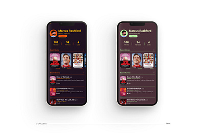 #DailyUI Day 6 - Movie app ui