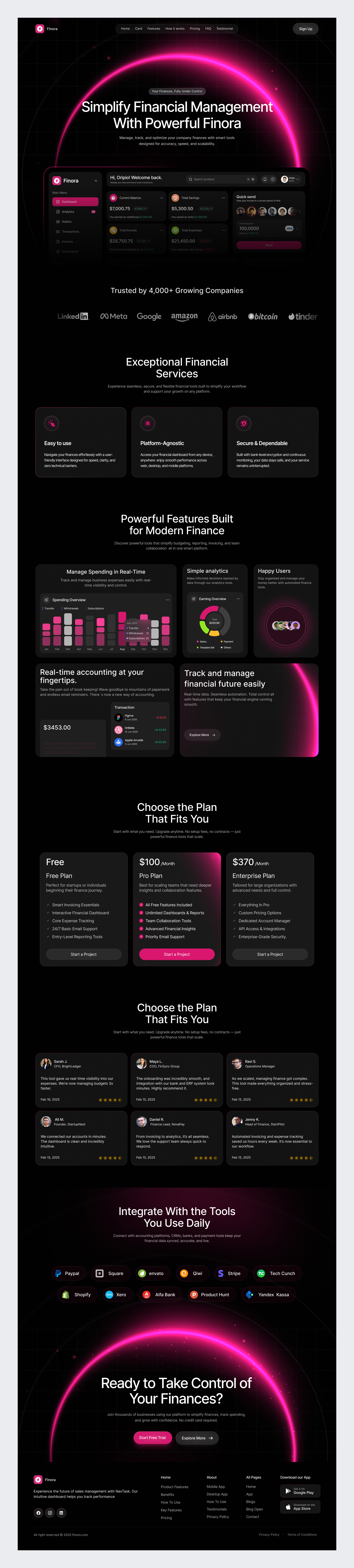 Saas Landing Page Design finance landing page finance landing page design finance website finance website design fintech landing page fintech website oripio saas landing saas landing page saas landing page dark saas landing page design saas landing page ui saas landing page ui design saas web saas web design saas website saas website design saas website ui web design