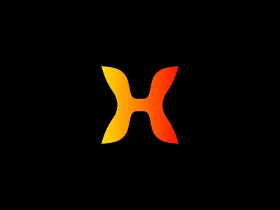 Flowing 'H' Letter Logo Concept | Speed & Energy Branding abstract h logo branding identity creative logo dribbble shot dynamic logo fiery logo fitness logo gradient logo h letter logo lettermark logo design minimalist logo modern logo monogram logo design orange yellow gradient startup logo tech logo vector logo