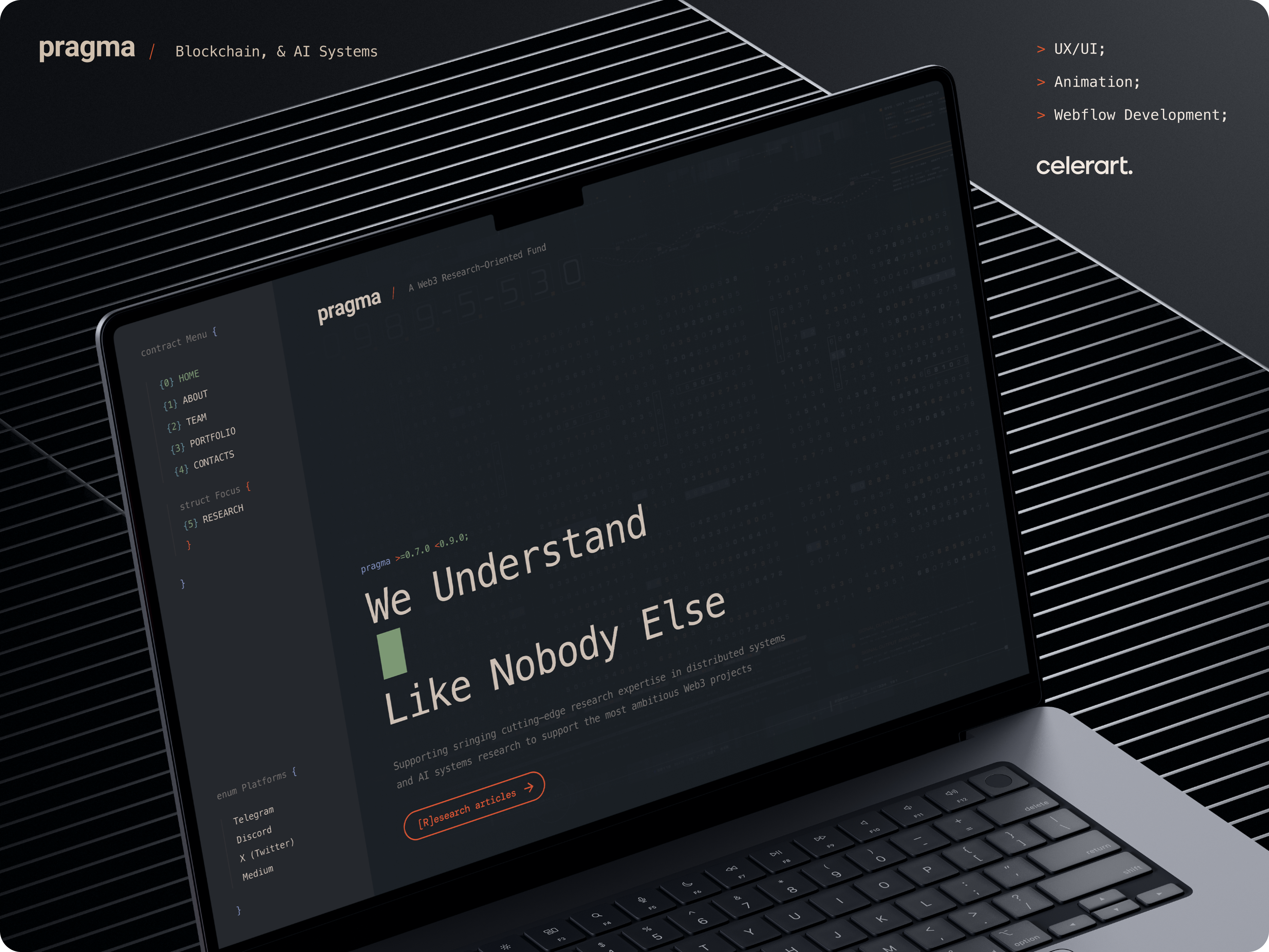 Example service media