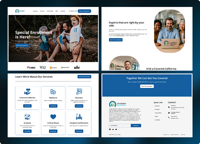 Collectively Choice – Health Insurance Website Design app branding design figma graphic design illustration logo mobile design product design typography ui uiux ux vector webstie design