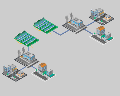 Sol Energy design energy graphic design illustration isometric latina latino poca madre vector