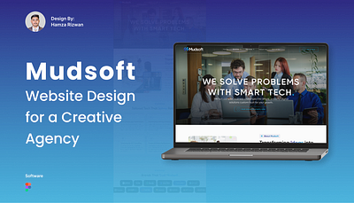 MudSoft – Creative Agency Website Design agencywebsite creativeagency digitalagency landingpagedesign minimaldesign modernui responsivewebdesign uxcase uxinspiration webdesign