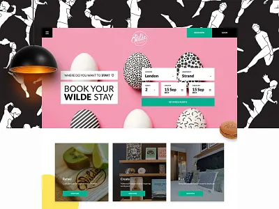 Staycity Wilde brand exploration design graphic design ui web design website
