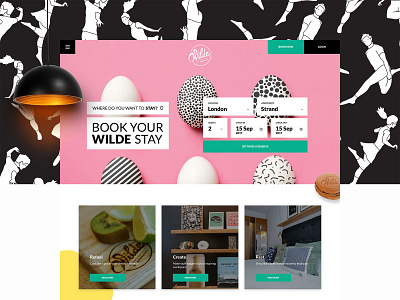 Staycity Wilde brand exploration design graphic design ui web design website