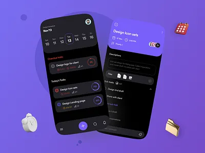 To-Do List app design illustration mobile app mobile ui to do ui ux