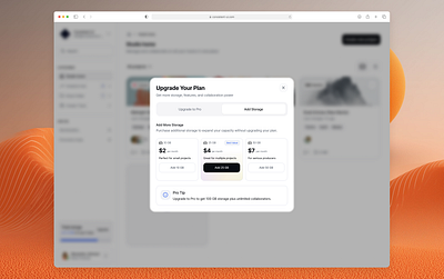 Upgrade your plan - Consistent UI consistent ui consistentui ui untitledui
