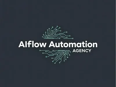 AI workflow automation agency logo agency logo ai logo branding business logo custom logo illustration logo designer logo type motion graphics simple logo vector