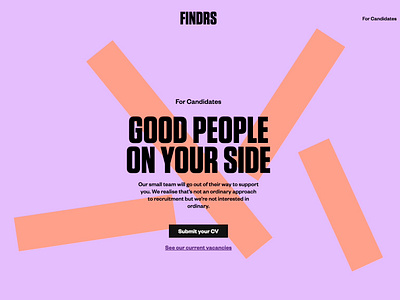 Findrs UI & Website Design brand brand identity branding design graphic design illustration logo ui vector visual identity web design website design