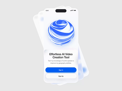 Anox AI - Creative Assistant Mobile App Design ai ai assistant ai tool animation app app design chat chat app chatbot ui ios mobile mobile app mobile app design modern app interface product design ui ux video creation